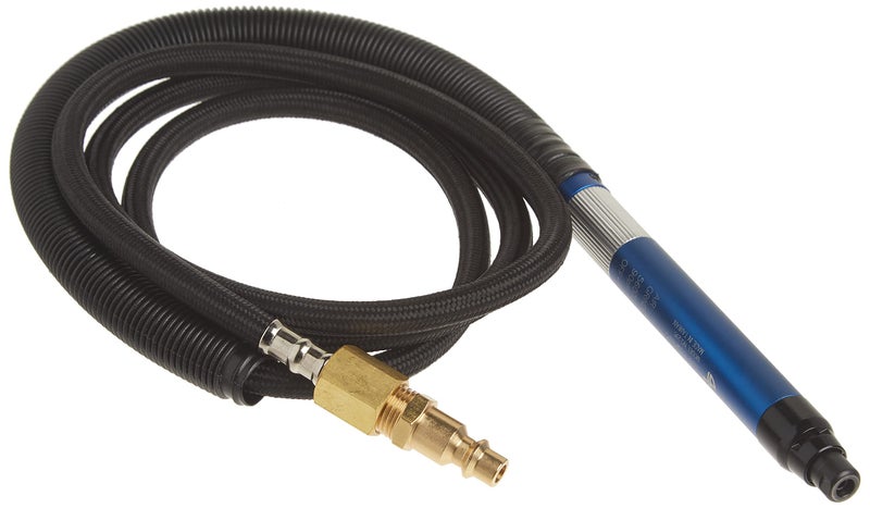 Astro Pneumatic Tool 218 1/8" Pencil Type Die Grinder - 56,000RPM,Black,gold,blue, 42377 - Image 1