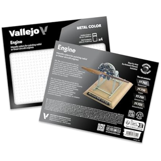 Vallejo محرك لون معدني - Image 2