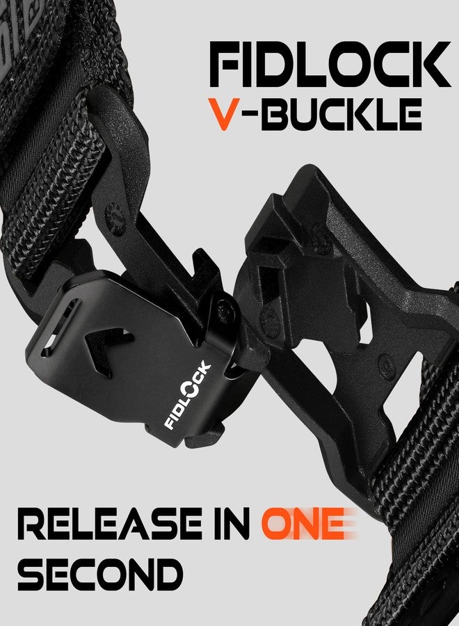 Bandletic سوار Bandletic المغناطيسي بمشبك Fidlock V متوافق مع ساعات Garmin، سوار معصم سهل التركيب مقاس 26 مم، سوار رياضي ناعم من النايلون لساعات Fenix 8 E 51 مم/7X 6X Pro/5X Plus/3 HR/Tactix/Descent/Enduro/Instinct 2X/ Quatix 3 - Image 3