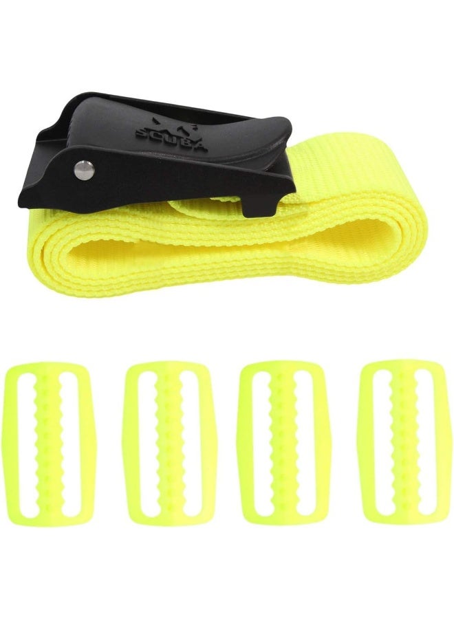 XS Scuba XS Scuba ClearPath Weight Belt-Yellow  - Image 4