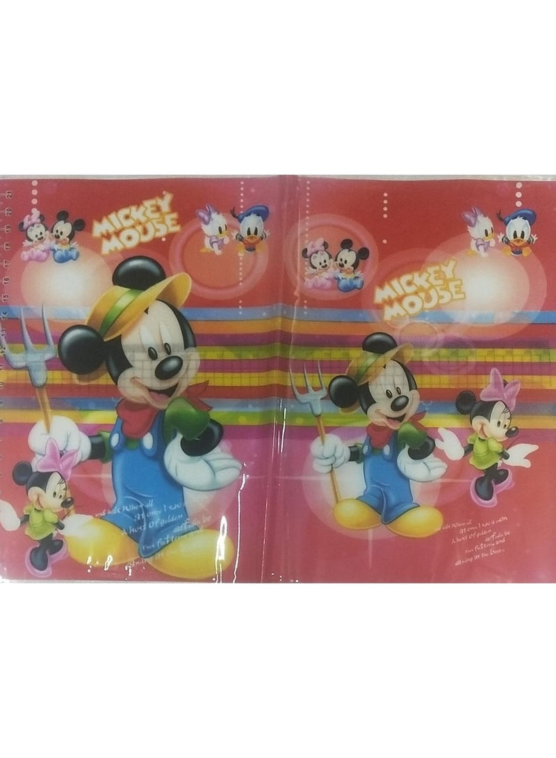 جلاد كشكول فاخر 20 قطعه (  أشكال ديزنى ) للمدارس - الوان مميزة لتجميل الشكل الخارجى - Image 2