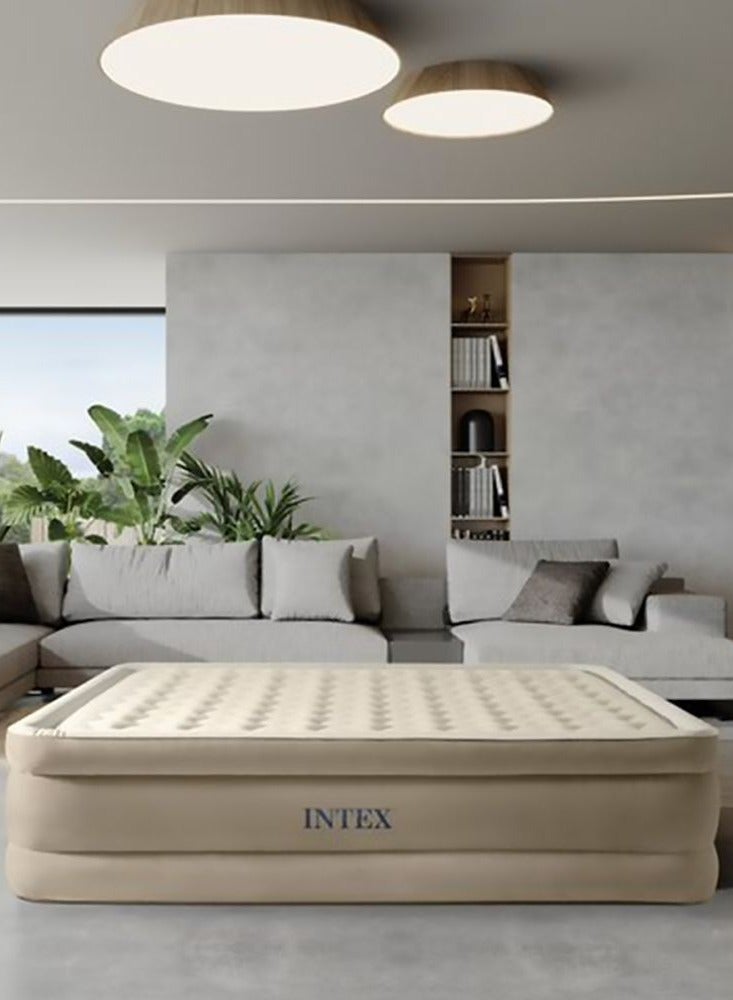 انتكس سرير هوائي كوين فائق الجودة مزود بتقنية الألياف - Image 1