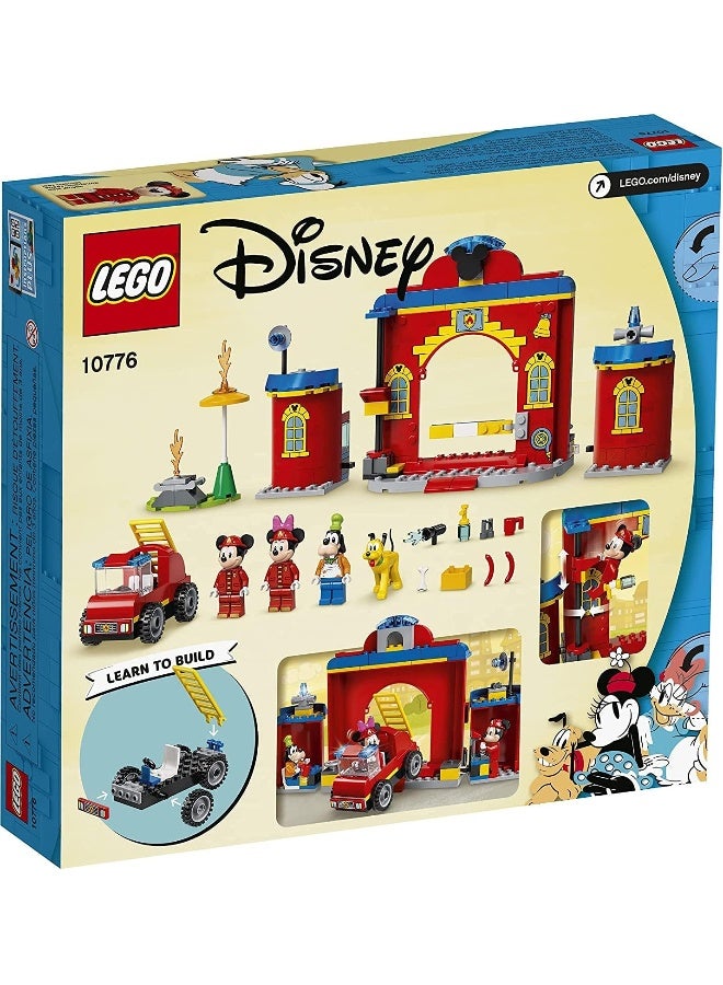 LEGO LEGO Disney Mickey and Friends – Mickey & Friends Fire Truck & Station 10776 Building Kit  - Image 3