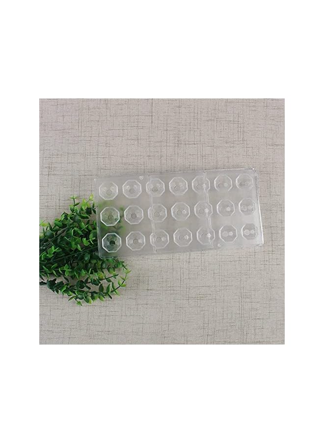 S-TOP 21 Cavities Diamond Shaped, Candy Making Molds, DIY Mould Cookie Tray, Clear Polycarbonate Mold for Mousse, Jelly, Candy, Chocolate - Image 5