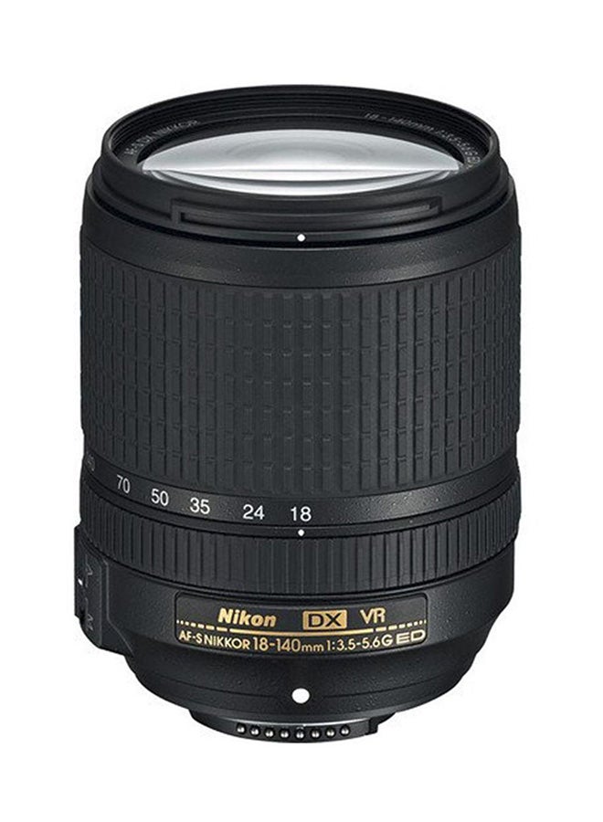 نيكون عدسة كاميرا AF-S DX ED VR ببعد بؤري 18-140مم وفتحة f/3.5-5.6G أسود - Image 2
