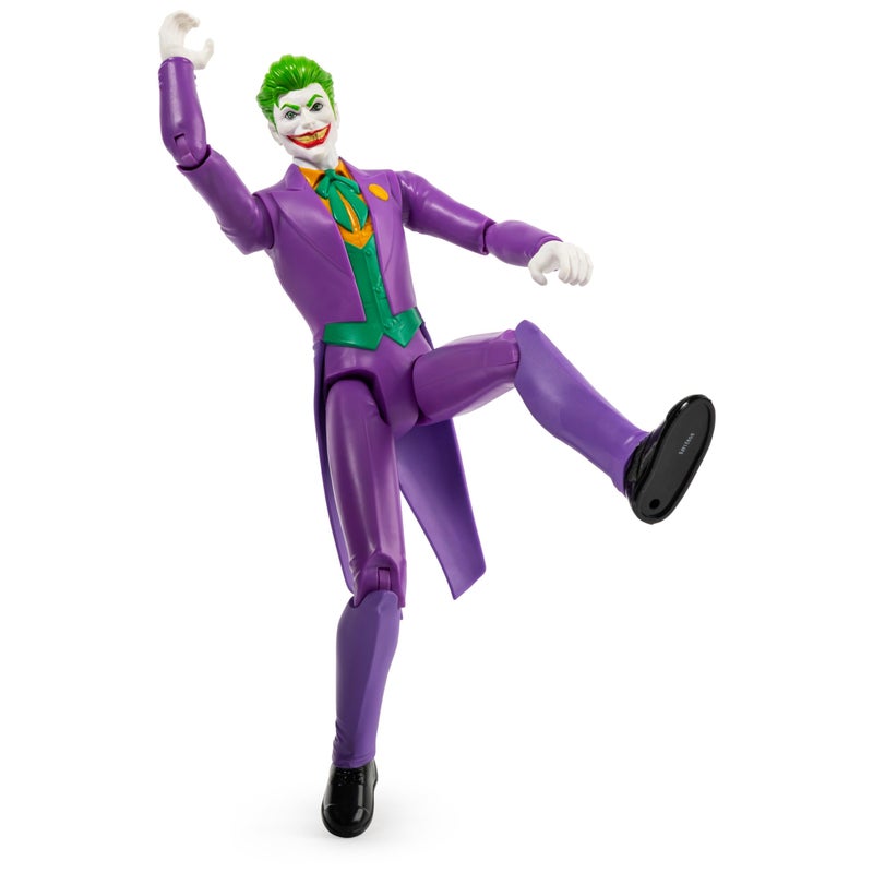 DC Comics Spin Master Batman Toys Collection Flexible 12 Inch Joker Villain Action Figure for Children Ages 4 and Up - Image 5