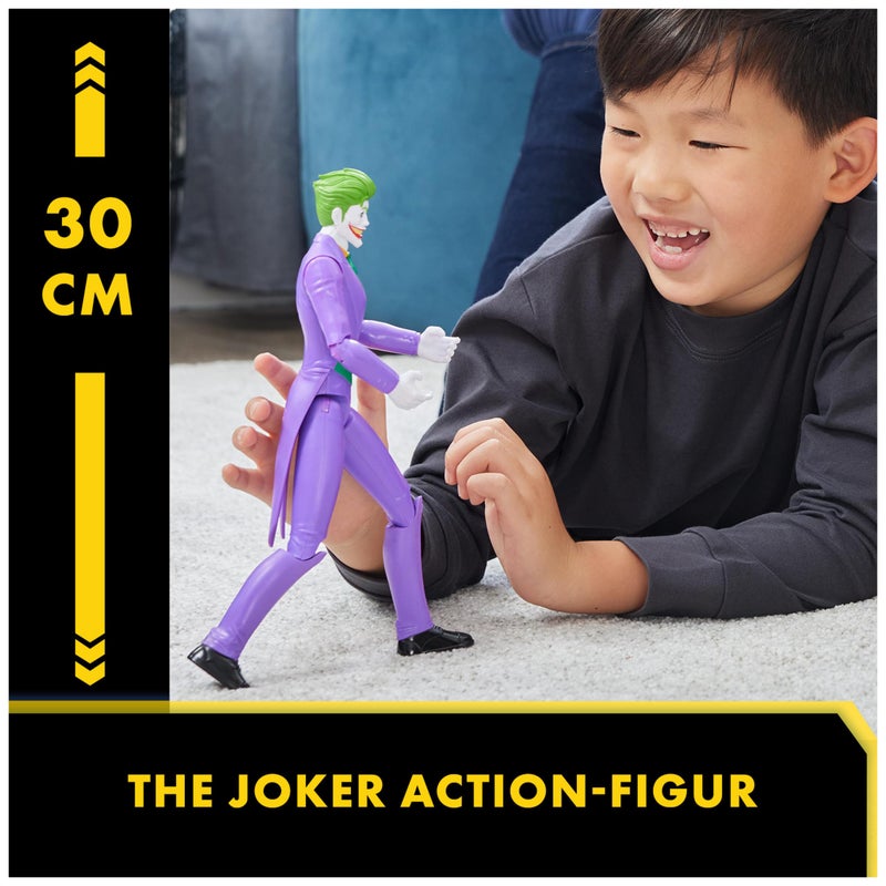 DC Comics Spin Master Batman Toys Collection Flexible 12 Inch Joker Villain Action Figure for Children Ages 4 and Up - Image 3