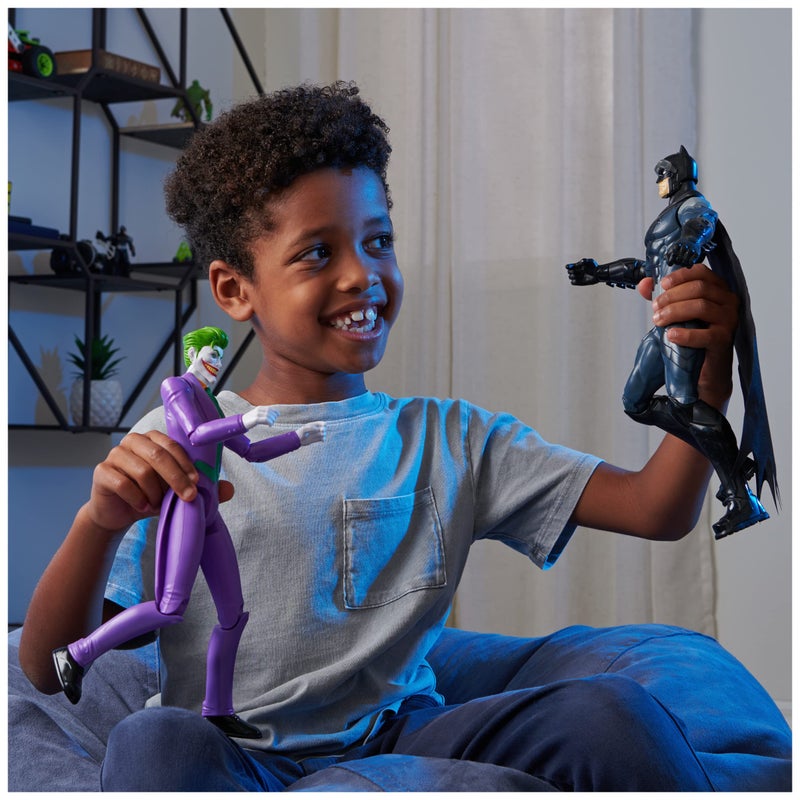 DC Comics Spin Master Batman Toys Collection Flexible 12 Inch Joker Villain Action Figure for Children Ages 4 and Up - Image 4