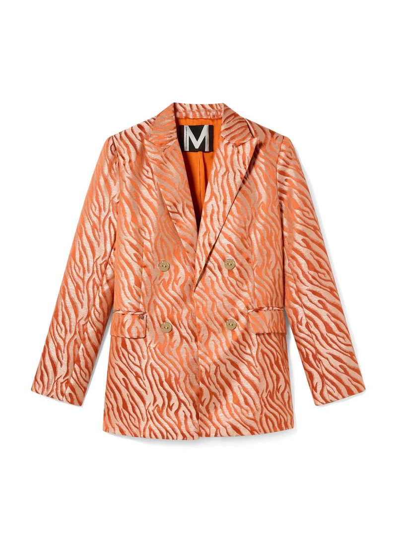 Lola Casademunt Jacquard Print Blazer