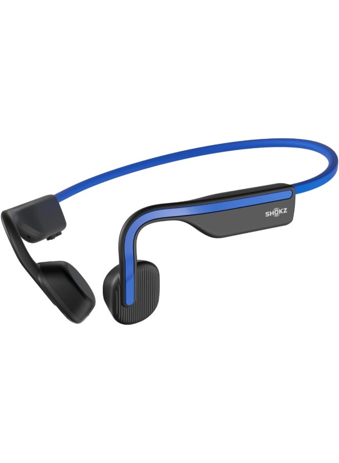 شوكز سماعات SHOKZ OpenMove بتقنية توصيل العظام - سماعات بلوتوث 5.1 مفتوحة الأذن، بطارية 6 ساعات، خفيفة الوزن، مقاومة للعرق، زرقاء - Image 1