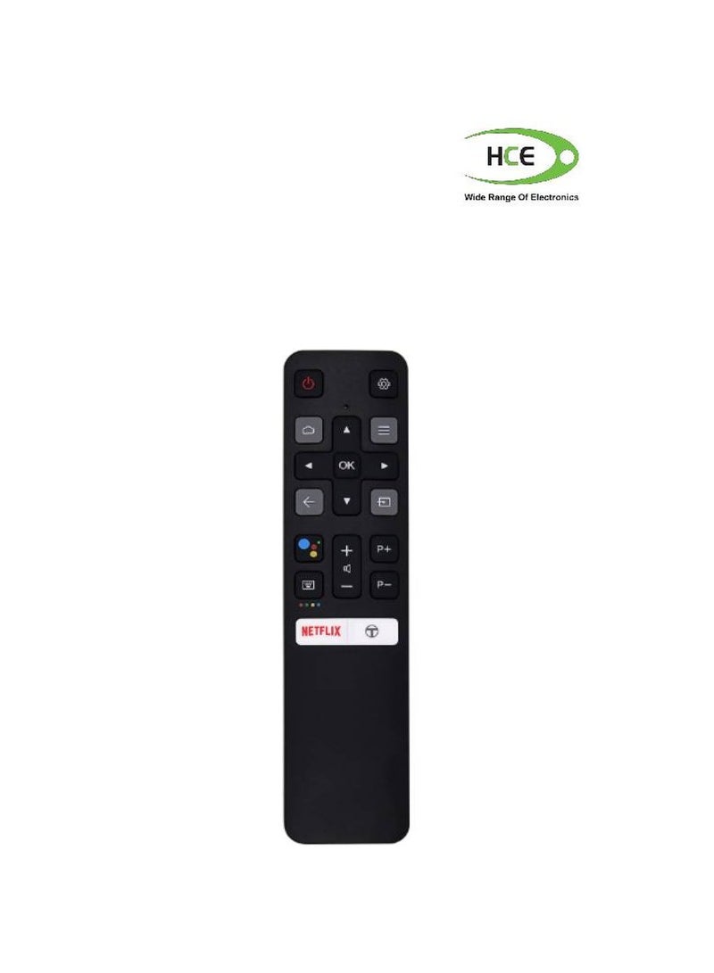 Compatible TCL RC802V Remote Control fit for TCL Smart TV Remote Black