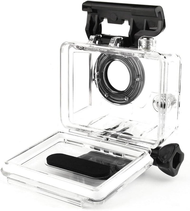 SOONSUN Side Open Skeleton Housing Case for GoPro HD Hero 1 & Hero 2, Frame Mount for Audio Recording and Live Streaming Setup - Image 3