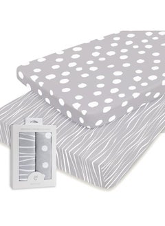 Moro Moro Soft & Breathable Mini Crib Sheet – 100% Cotton  - Image 1