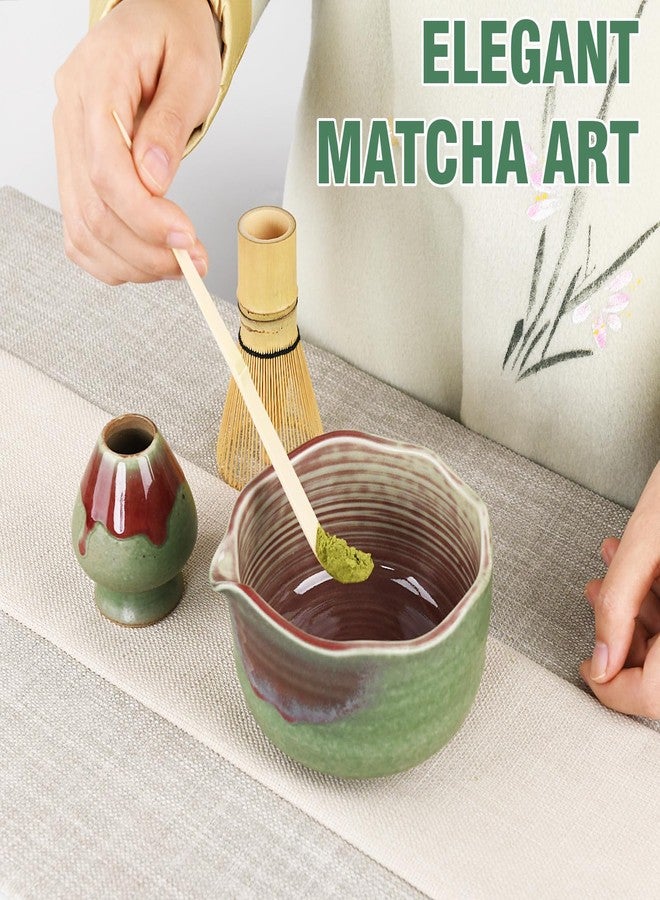 Roperu Ceramic Matcha Set (Forest Glow) - Image 3