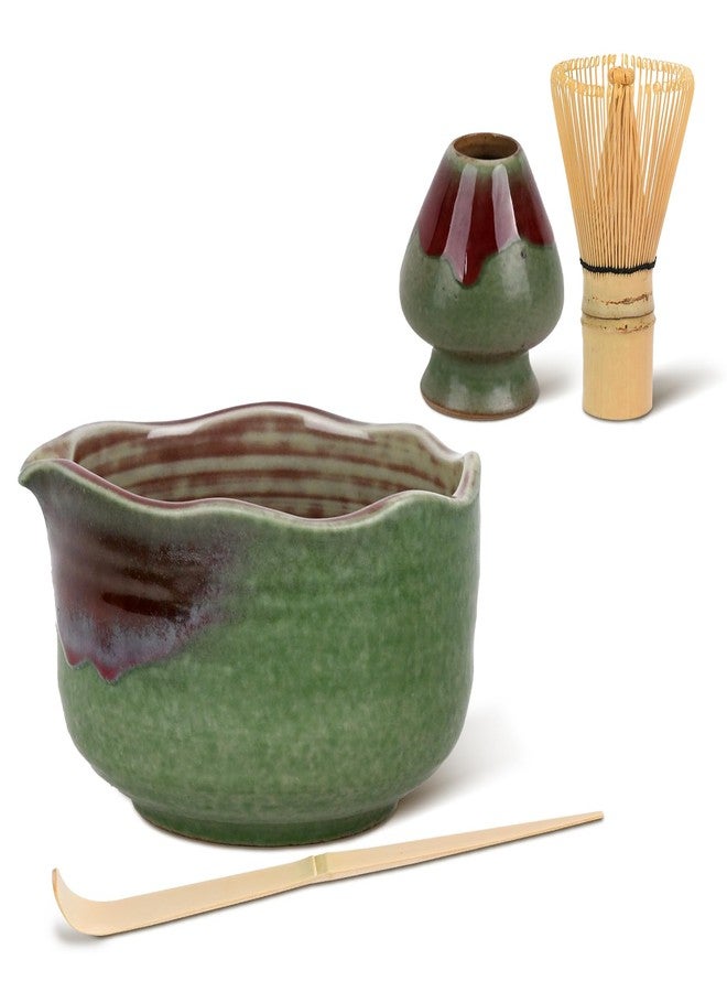 Roperu Ceramic Matcha Set (Forest Glow) - Image 2