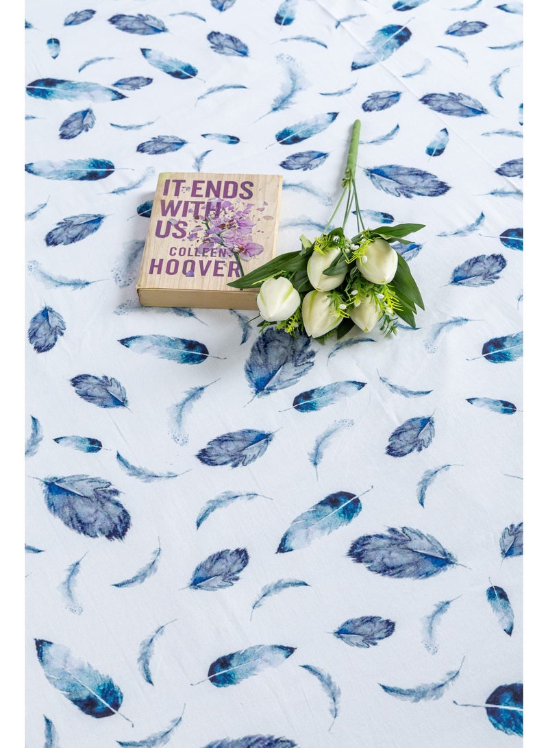 محلة طقم ملاية سرير كينج - 230*250 سم- 100% قطن مصري  ( 180TC) - Image 4