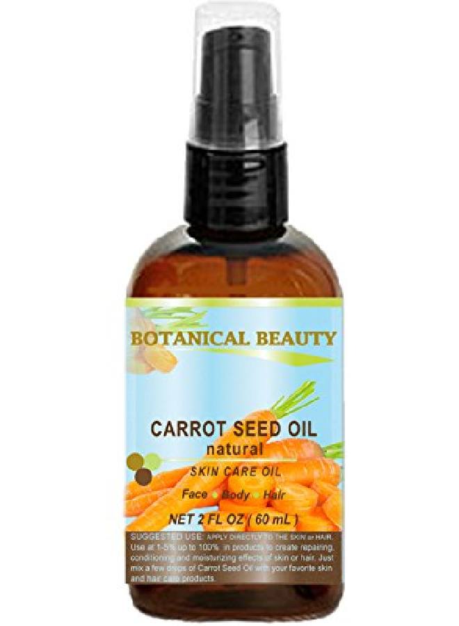 Botanical Beauty Carrot Seed Oil 100 % Natural Cold Pressed Carrier Oil 2 Floz 60 Ml Skin Body Hair And Lip Care "One Of The Best Oils To Rejuvenate And Regenerate Skin Tissues” By Botanical Beauty - Image 2