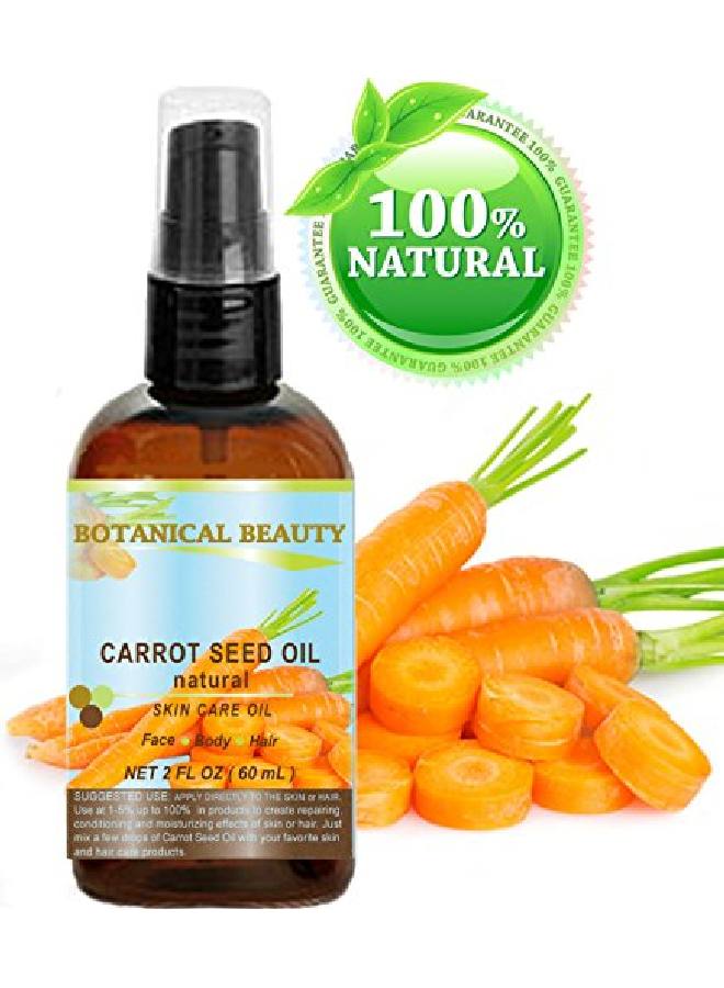 Botanical Beauty Carrot Seed Oil 100 % Natural Cold Pressed Carrier Oil 2 Floz 60 Ml Skin Body Hair And Lip Care "One Of The Best Oils To Rejuvenate And Regenerate Skin Tissues” By Botanical Beauty - Image 3