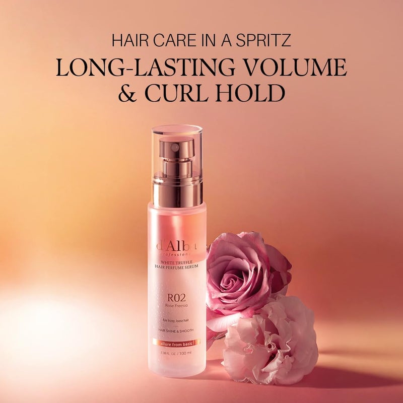 d'alba Piedmont Italian White Truffle Professional Repairing Hair Perfume Serum Fragrance (3.38 fl oz) - Image 2