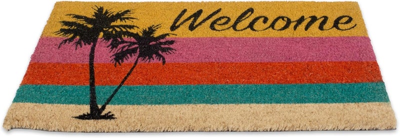 DII Natural Coir Doormat, Welcome Mat, Welcome Palm Tree, 18X30" - Image 5