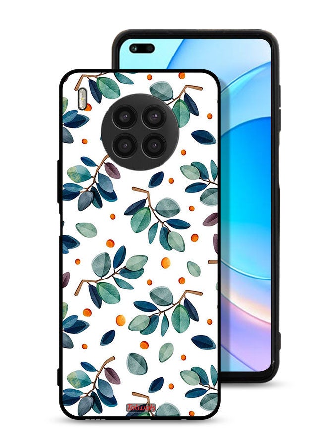 Tolwak Huawei nova 8i Protective Case Cover Leaves - Image 1
