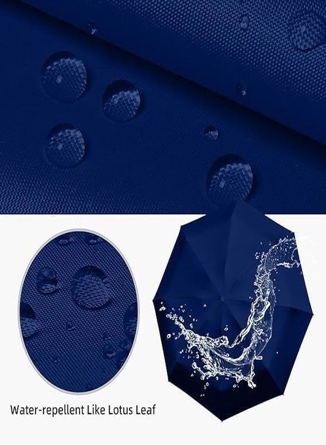 D RAJ Mini Umbrella with Case for Men & Women (Manual Open) Compact Travelling Pocket Umbrella, Polyester & UV Protect Fabric for Summer/Anti-Slip Handle- Use in Rain & Summer (BLUE) - Image 4