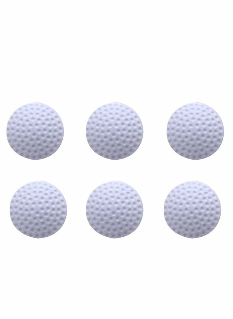 Door Handle Bumper, Self-Adhesive Wall Protector, Door Knob Wall Shield Rubber Buffer Crash Pads Door Stoppers, for Furniture Crafts Glass Table,6 Piece  - Image 1