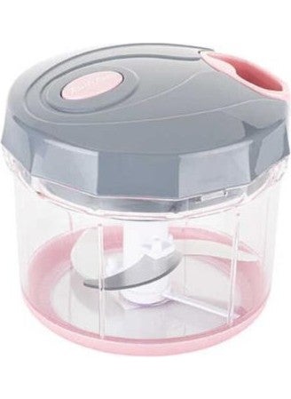 Light Pink Gray Large Practical Chopper and Beater 1000ML