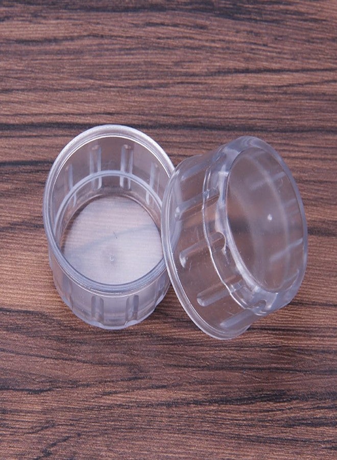 Amosfun 12pcs Cocktail Shaker Lids Replacement Plastic Shaker Cup Caps Bubble Tea and Juice Shaking Cup Cap Neck Diameter 40mm - Image 4