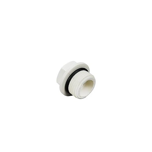 Meprotal 1/2" PVC Male Thread Pipe Plug End Cap Connector Plug Garden Hose Water Tubing Stopper, 12 Pack - Image 3