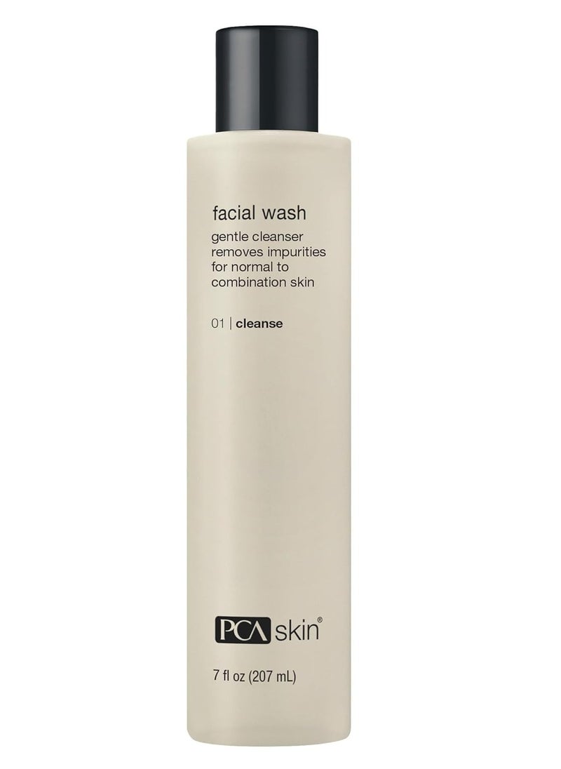PCA SKIN PCA SKIN Gentle Foaming Face Wash, Hydrating Facial Cleanser, Removes Makeup and Hydrates and Purifies Skin, Good for Sensitive, Combination, Normal, and Acne-Prone Skin, Gentle Face Wash, 7 oz Bottle  - Image 1