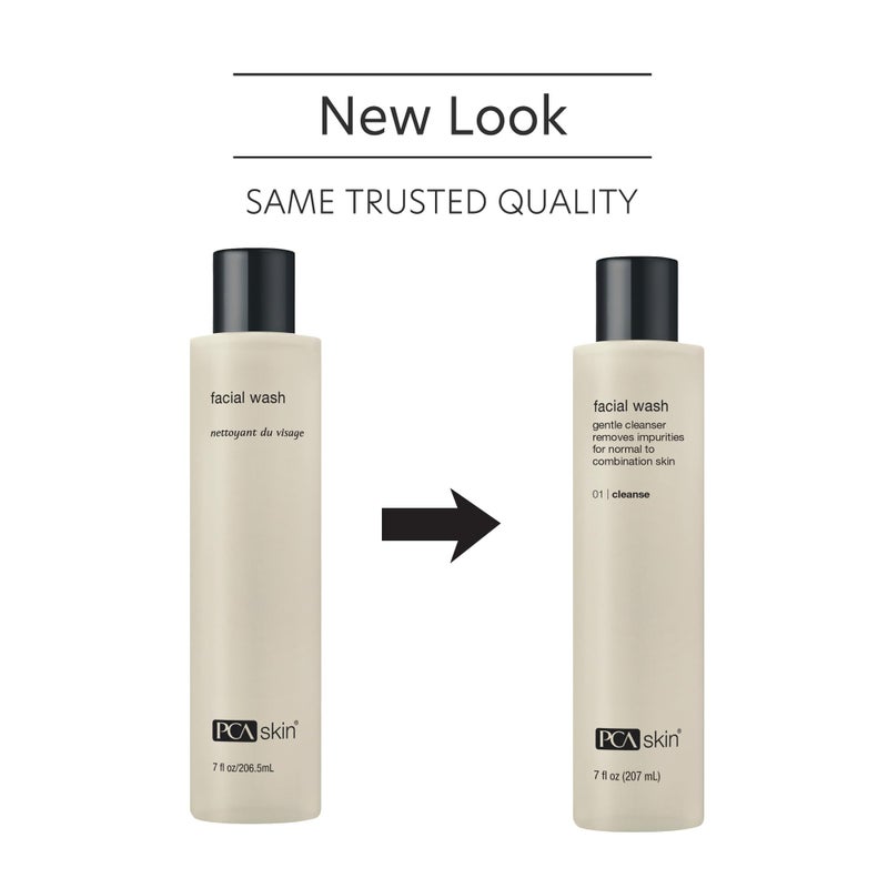 PCA SKIN Gentle Foaming Face Wash, Hydrating Facial Cleanser, Removes Makeup and Hydrates and Purifies Skin, Good for Sensitive, Combination, Normal, and Acne-Prone Skin, Gentle Face Wash, 7 oz Bottle - Image 2