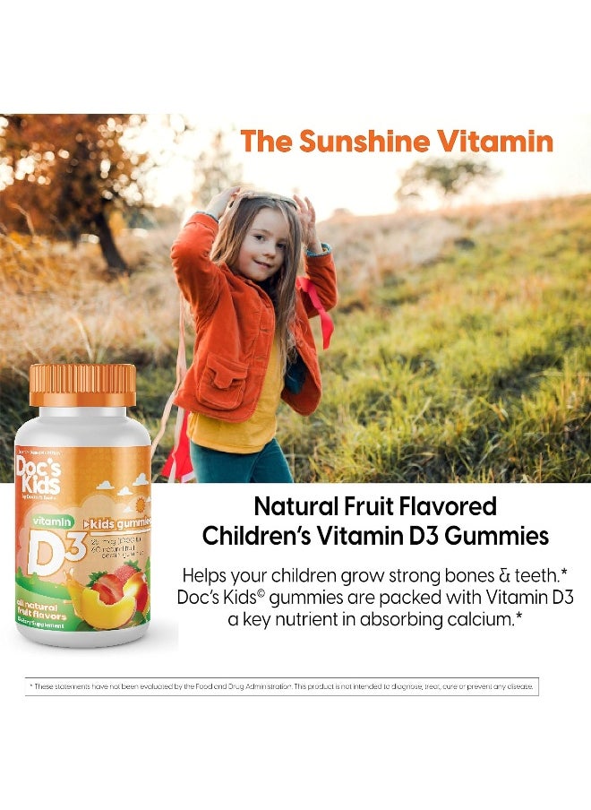 Doctor's BEST Doc'S Kids Children'S Vitamin D3 Gummies 1000Iu  - Image 3