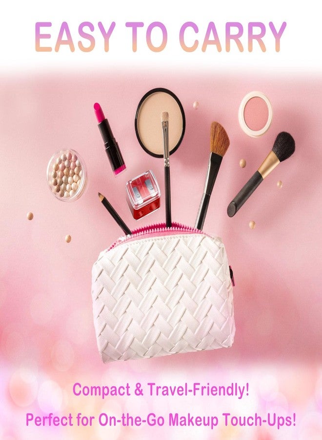 CUTEABC Makeup Pencil Sharpener, 4 Pack Dual Hole Cosmetic Pencil Sharpener for Lip Liner Eyeliner and Brow Pencils, Cosmetic Manual Tools for Women and Makeup Artists,Stainless Steel Blades and Plastic Cover - Image 5