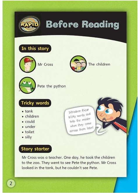 Rapid Reading: Super Snakes (Stage 1, Level 1A)