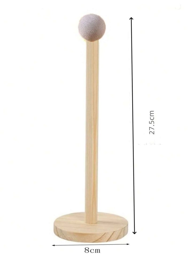 Miamia 1 pcs Large Wooden Organizer for Storing Hair Ties Hair Accessories and High-quality Hair Decorations Suitable for Organizing Hair Elastics Feathers Ribbons and More Perfect for Gender Reveal Parties Festivals Weddings Celebrations and Other Special Occasions An Ideal Gift for Colleagues Friends and Family and Also Great for Back-to-school Use  - Image 4