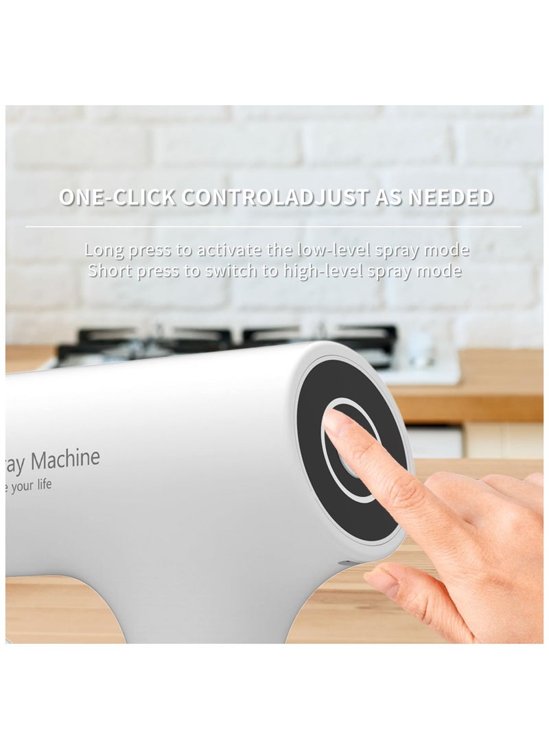 SOLARAE Handheld Humidifier, Atomizer Spraye, Rechargeable ULV Nano Sprayer, with Blue Light, Electrostatic ULV Atomizer Spraye, Electrostatic Portable Sprayer, Spray with Blue Light for Touchless Spray - Image 5