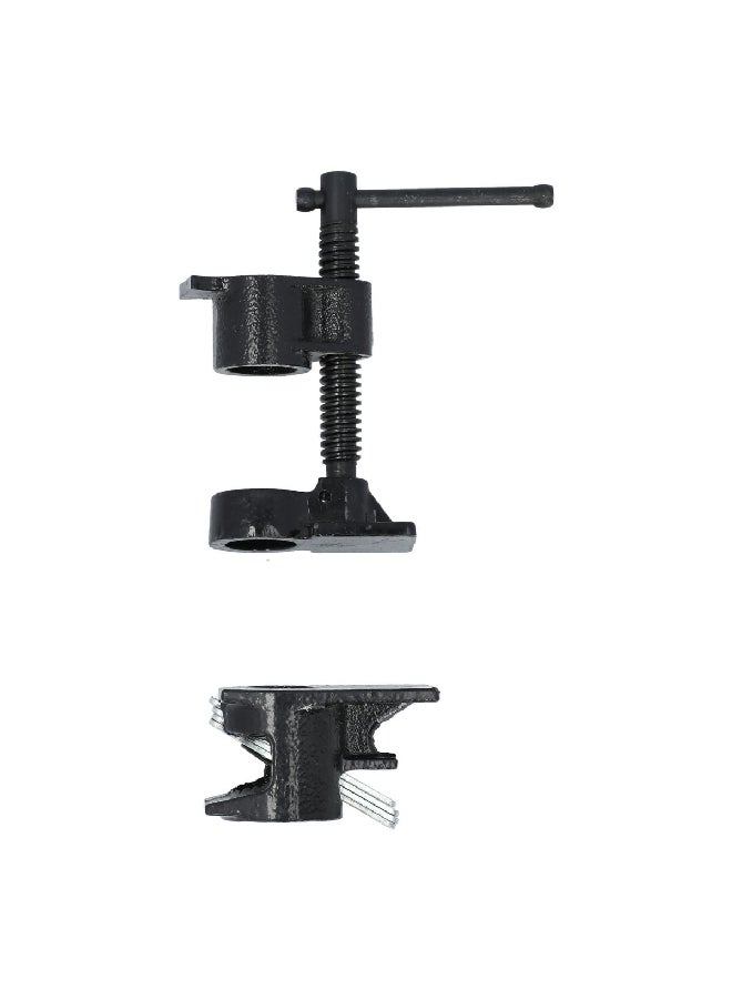 ACE Comfortable Grip Handle Adjustable Pipe Clamp Set Black 127 mm  - Image 1