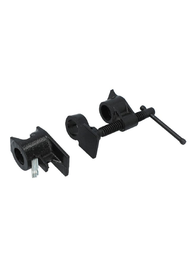 ACE Comfortable Grip Handle Adjustable Pipe Clamp Set Black 127 mm  - Image 3