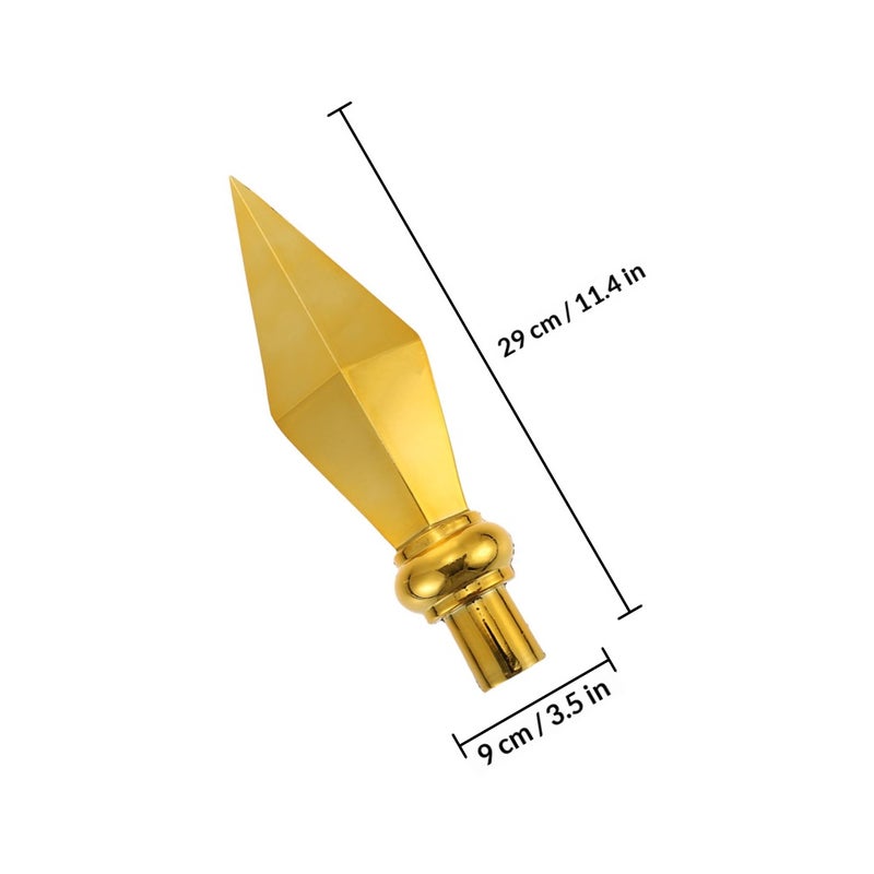3Pcs Flagpole Topper Flag Pole Flagpole Ends Ornament Outdoor Flag Pole Decoration - Image 2