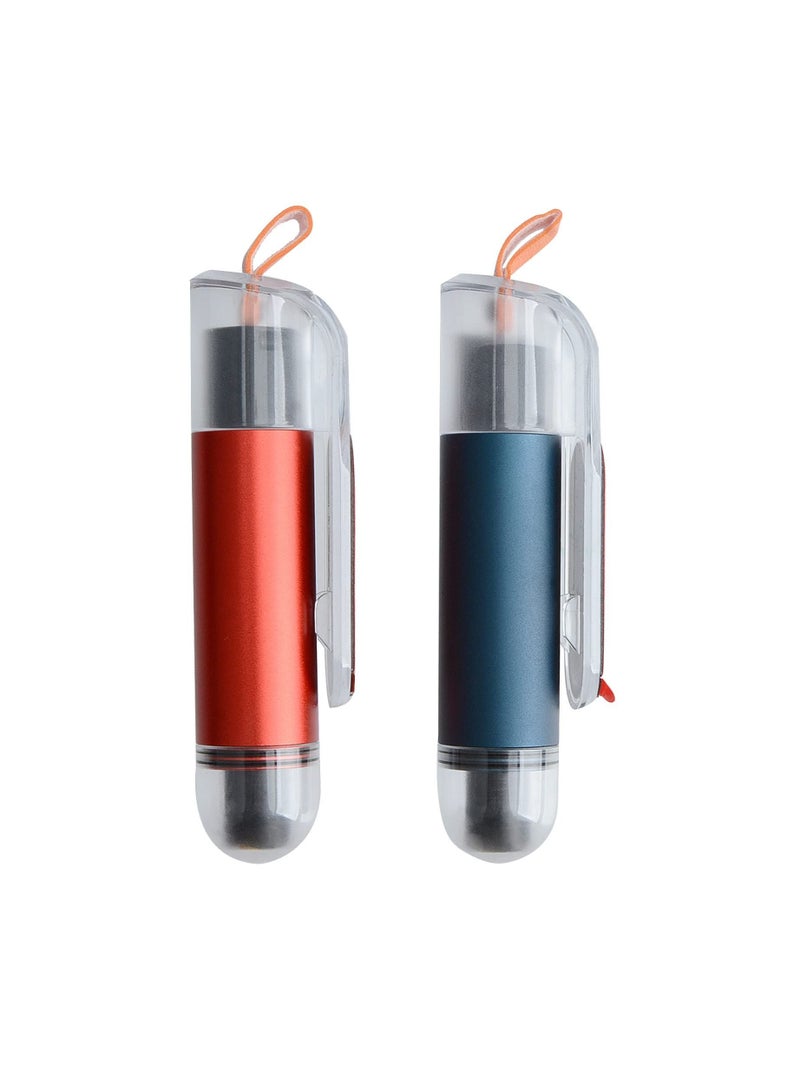 SYOSI Mini Car Window Breaker 2-in-1 Car Safety Hammer Seat Belt Cutter Spring Type Glass Breaker Emergency Life Key for Car 2 Pieces  - Image 5