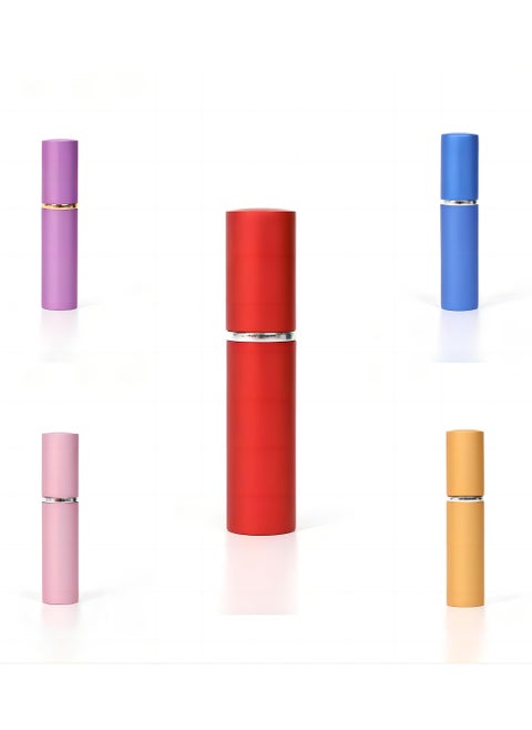 5-Piece Portable Refillable Mini Perfume Bottles Set 10ml