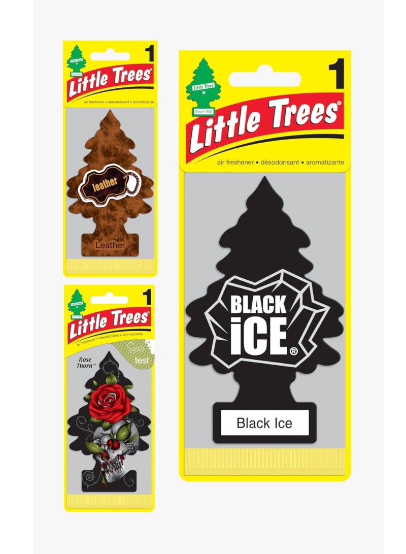 LITTLE TREES 3PCS HANGING CARD AIR FRESHENER - Image 1