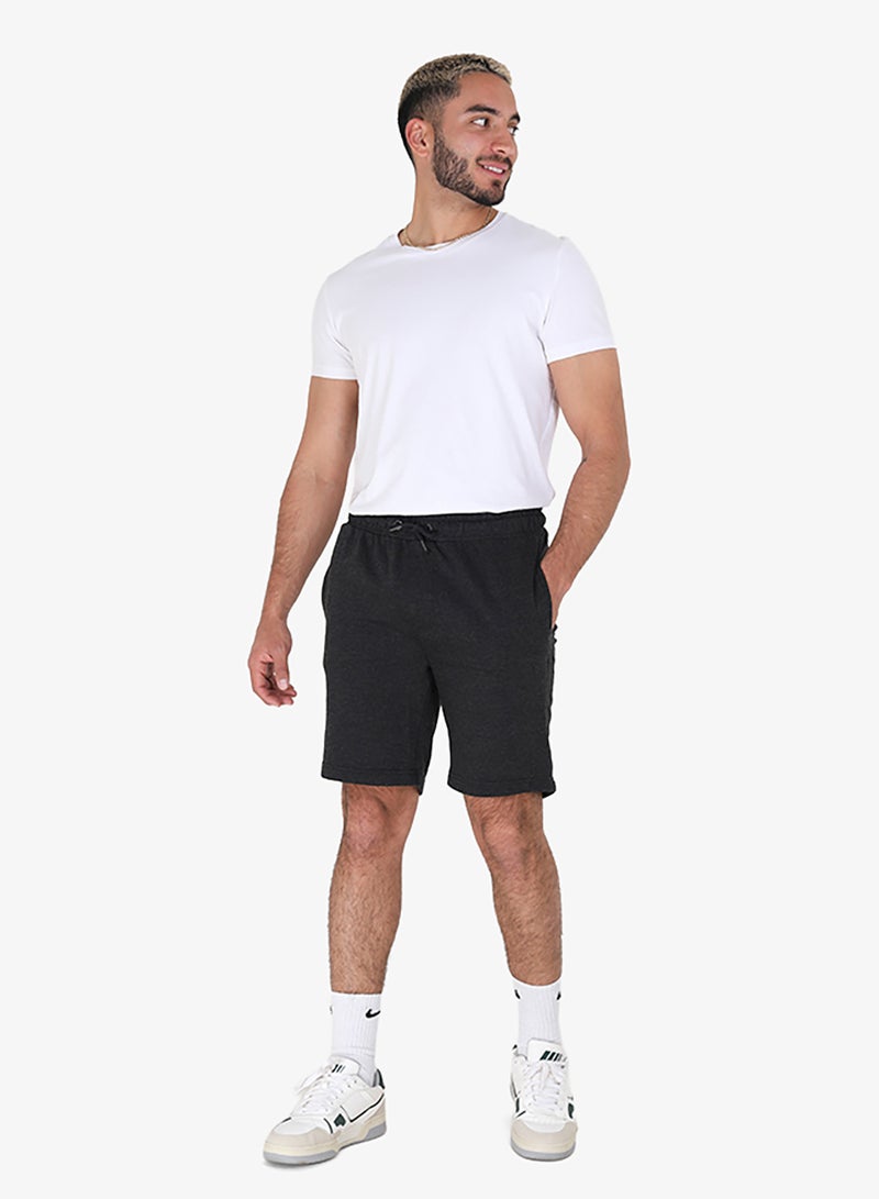 BRAVE SOUL MENS SHORTS WITH DRAWCORD AND METAL EYELET & AGLET. SIDE ENTRY POCKETS - BACK RHS AS WORN POCKET-ELASTICATED WAIST BAND. - Image 3