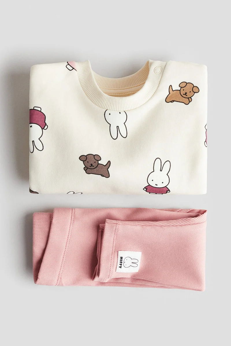 H&M 2-piece printed set