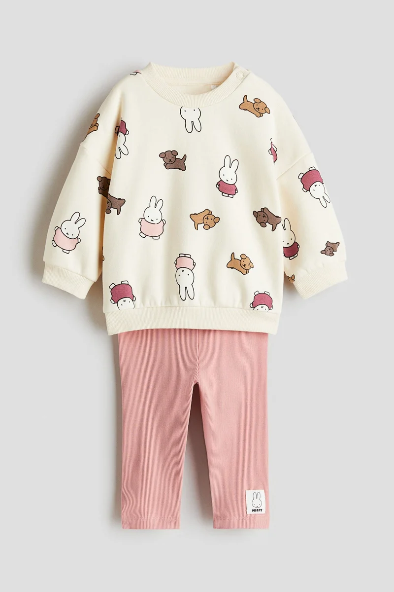 H&M 2-piece printed set