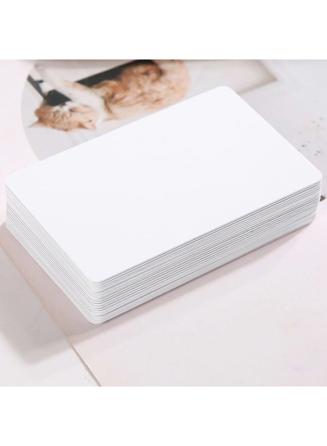 VANRA Premium Blank PVC Cards for Photo ID Badge Printers CR80 30 Mil White Plastic Card for Standard ID Cards and Identification Badges (100 Pack) - Image 4