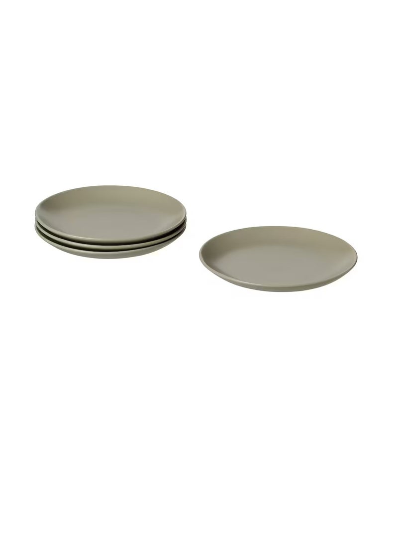 Side plate matt green 20 cm - Image 1