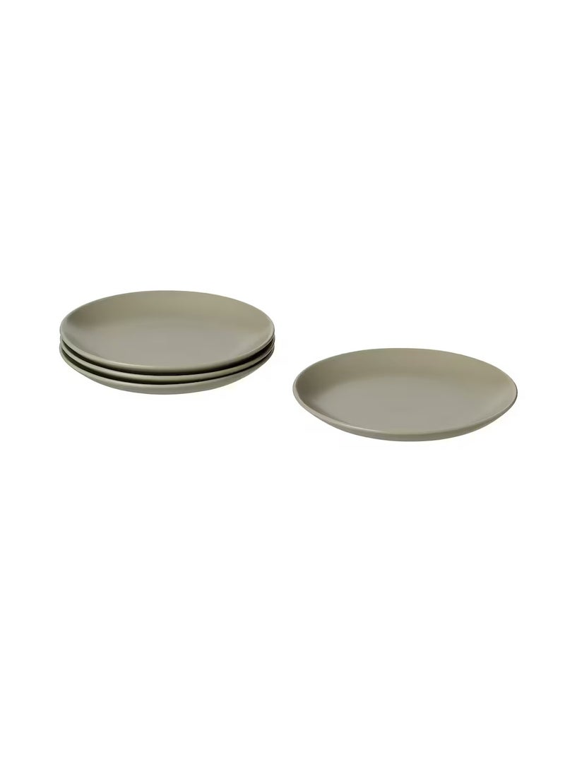 Side plate matt green 20 cm - Image 3