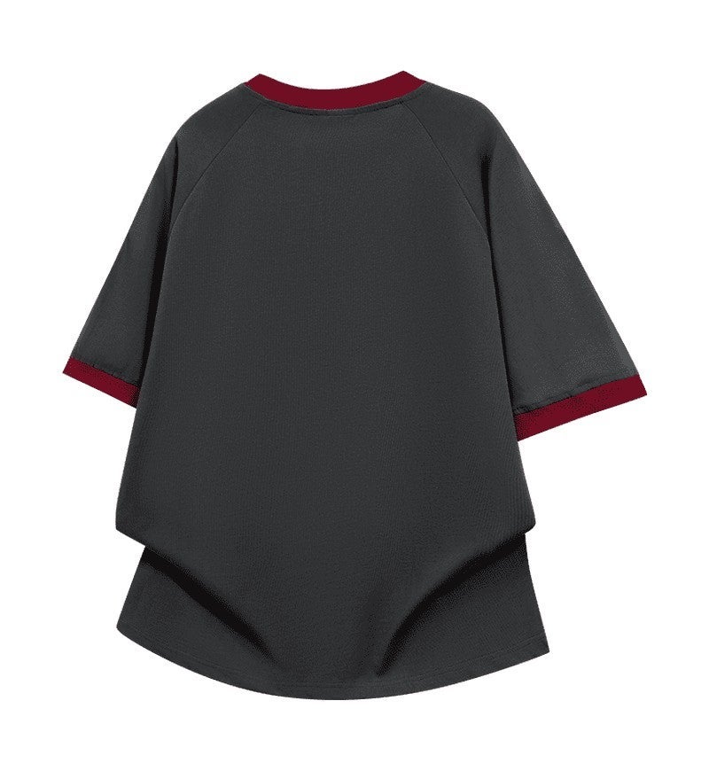 FRED PERRY short sleeved T-shirt, neutral sports style, loose and casual couple style, pure cotton breathable and versatile fashionable top. - Image 3
